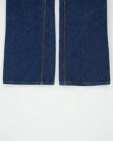 DS Vintage 1990s GWG Mid Rise Indigo Denim Union Made In America Bootcut Jeans - W32 L32