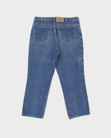 Vintage 1994 Levi's 619 Orange Tab High Rise Made In America Tapered Straight Leg Denim Jeans - W32 L26