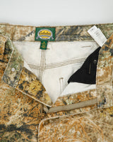 Vintage Y2K 00s Cabela's Zons Western Bush Camo Mid Rise Denim Relaxed Fit Hunting Jeans - W34 L30