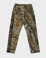 Vintage Y2K 00s Wrangler Pro Gear Realtree Camo Mid Rise Denim Relaxed Fit Hunting Jeans - W33 L34