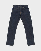 DS Vintage Levi's 511 Red Line Mid Rise Raw Indigo Ridged Selvedge Denim Slim Fit Jeans - W30 L32