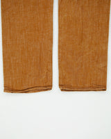 DS Vintage Levi's 501 Red Batwing Tan Mid Rise White Oak Cone Denim Straight Leg Jeans - W31 L30