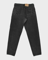 Vintage 1999 Levi's 550 Batwing Made In Canada Relaxed Tapered Fit Denim Jeans - W36 L34