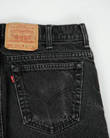 Vintage 1999 Levi's 550 Batwing Made In Canada Relaxed Tapered Fit Denim Jeans - W36 L34