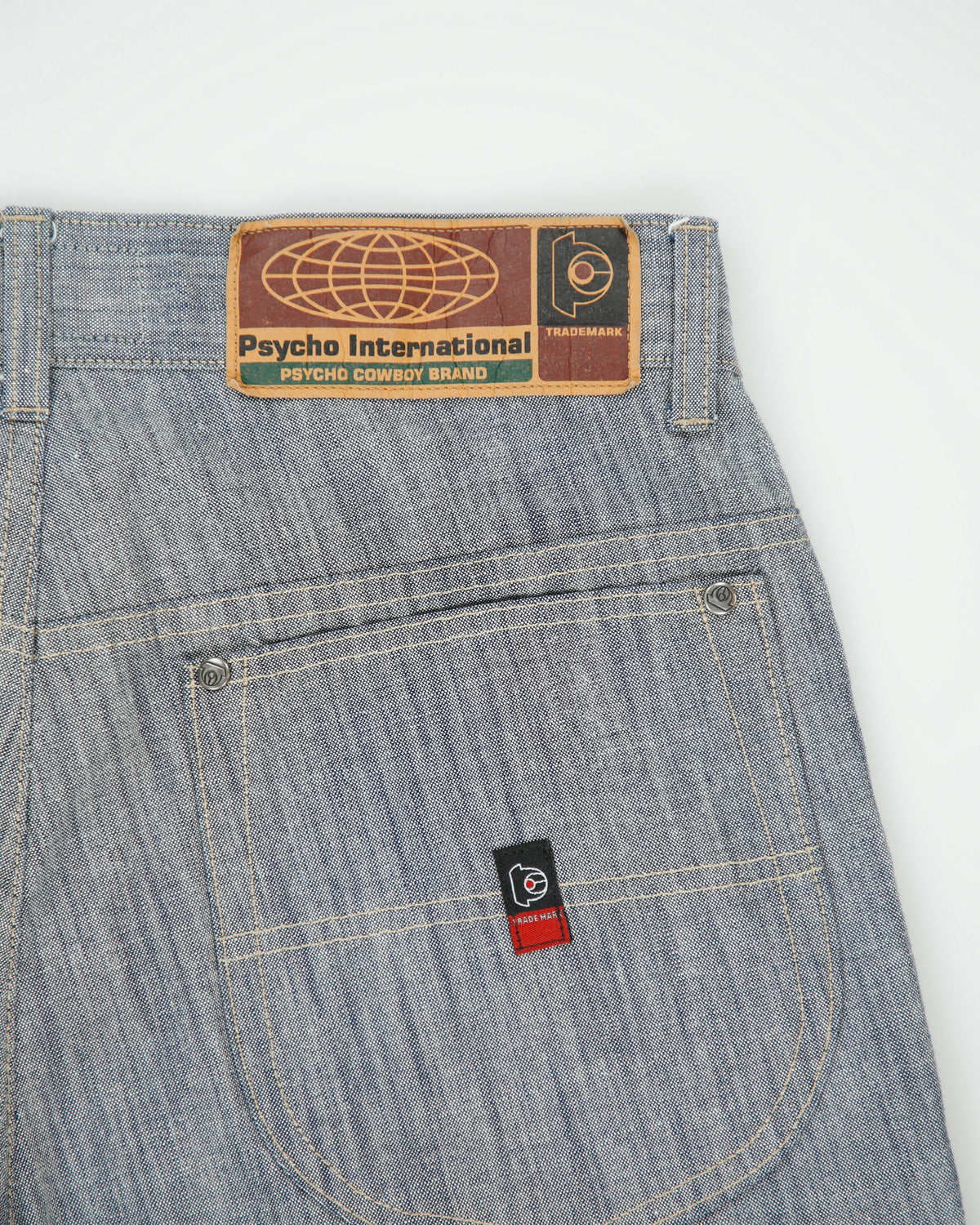 Vintage Y2K 00s Psycho Cowboy International Mid Rise Flare Bootcut Denim Jeans - W30 L28