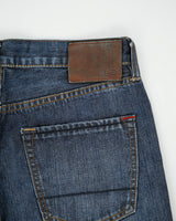 Vintage Y2K DH3 Jake Low Rise Indigo Rope Dyed Selvedge Denim Straight Leg Jeans - W32 L32