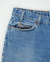 Vintage 1982 Levi's Orange Tab Made In USA Leather Patch Mid Rise Relaxed Straight Leg Denim Jeans - W36 L31