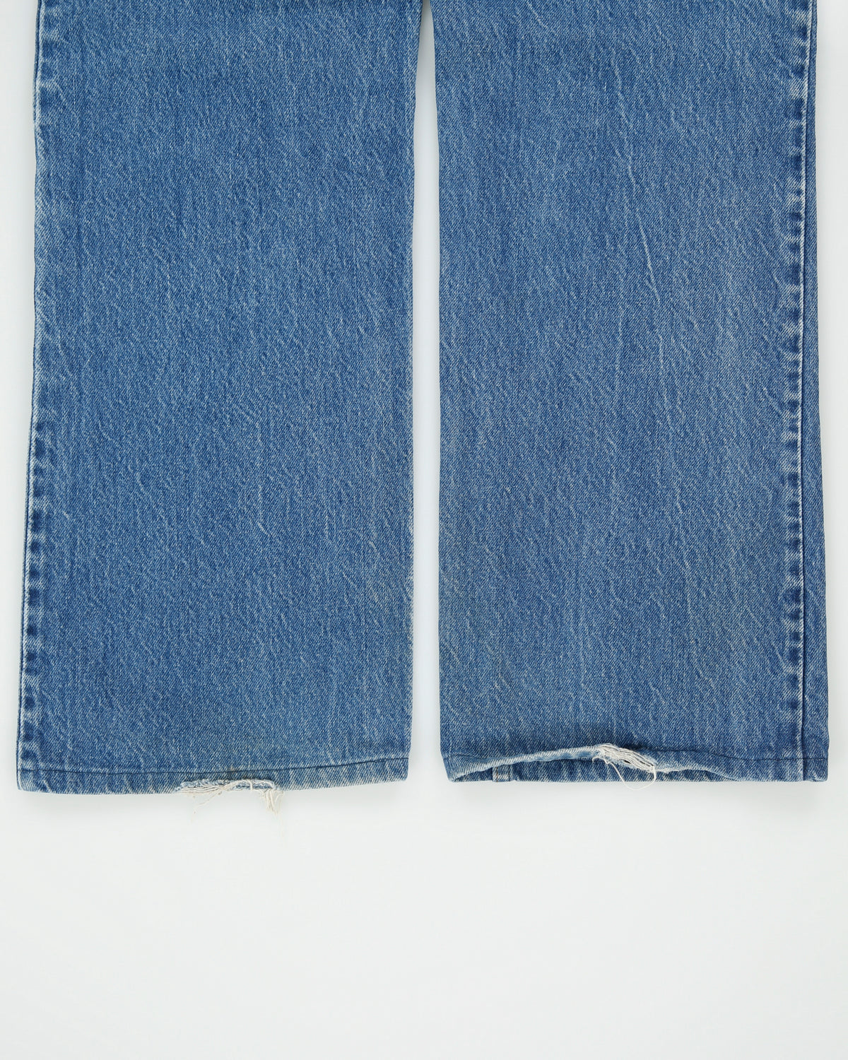 Vintage 1982 Levi's Orange Tab Made In USA Leather Patch Mid Rise Relaxed Straight Leg Denim Jeans - W36 L31