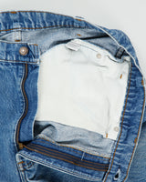 Vintage 1982 Levi's Orange Tab Made In USA Leather Patch Mid Rise Relaxed Straight Leg Denim Jeans - W36 L31