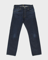 Vintage Lee 101z 13.5oz Narrow Loom Selvedge Indigo Denim Straight Leg Jeans - W29 L32
