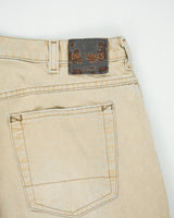 Vintage Y2K 00s Lee Dungarees Desert Khaki Denim Mid Rise Relaxed Fit Bootcut Jeans - W34 L34