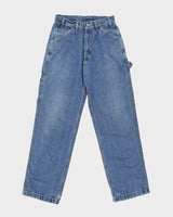 Vintage Y2K 00s Calvin Klein Mid Rise Made In Canada Wide Leg Carpenter Jeans - W29 L32