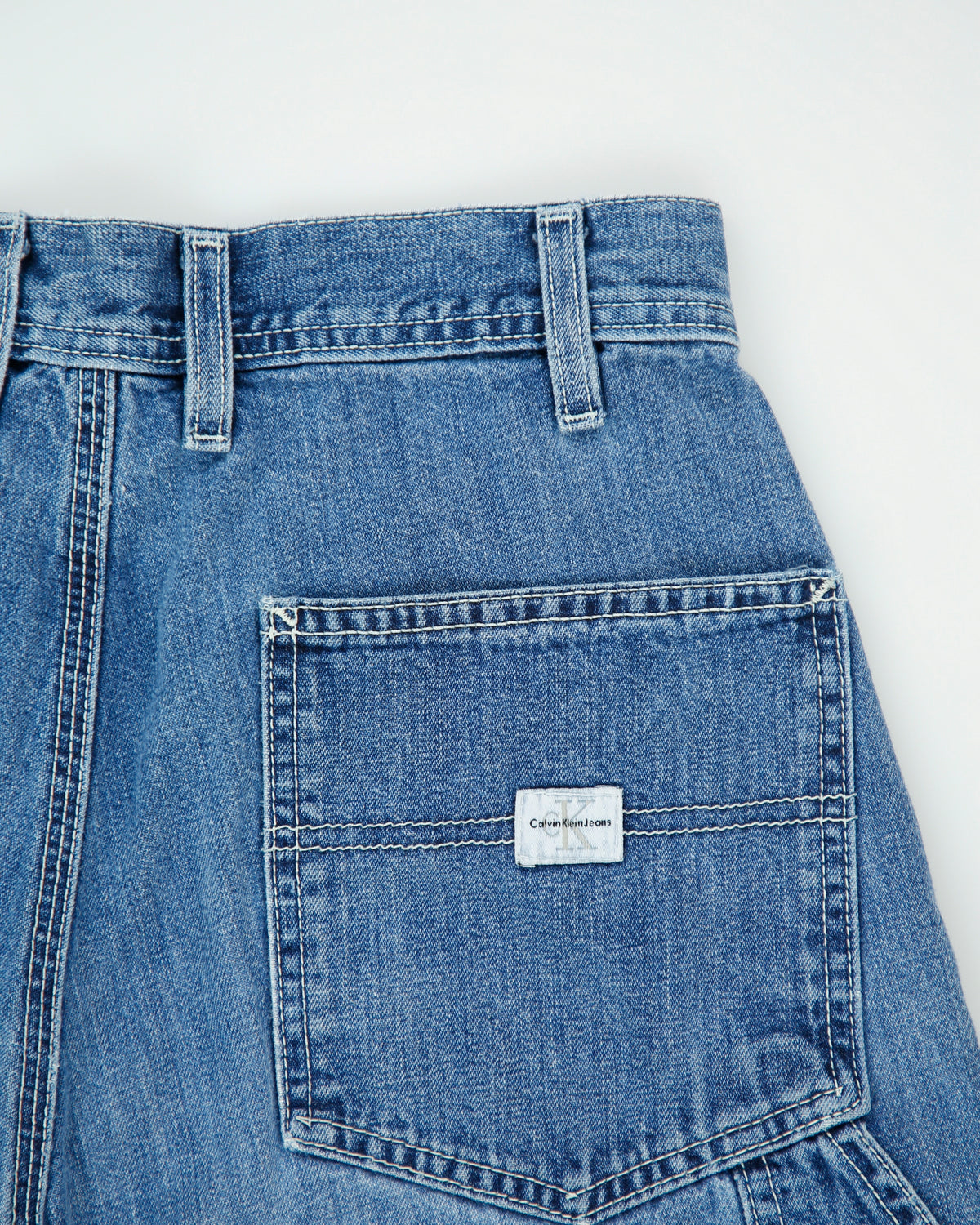 Vintage Y2K 00s Calvin Klein Mid Rise Made In Canada Wide Leg Carpenter Jeans - W29 L32