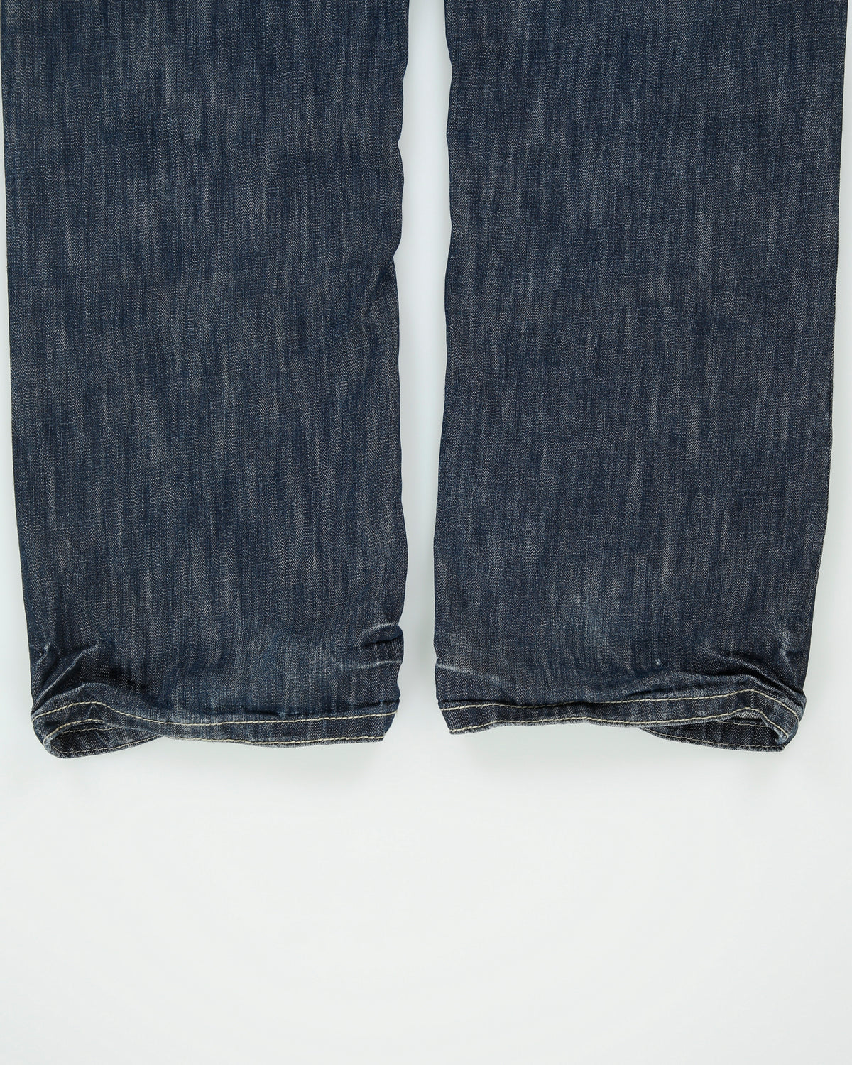 Vintage Y2K 00s G-Unit Mid Rise Raw Denim Embroidered Baggy Fit Straight Leg Jeans - W36 L33
