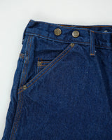 Big Bill '1983' Mid Rise Heavy Duty Indigo Denim Made In Canada Wide Leg Workwear Jeans - W36 L31