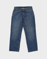 Vintage Carhartt Mid Rise Denim Loose Fit Straight Leg Jeans - W32 L30