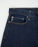Flint &amp; Tinder Mid Rise Red Selvedge Indigo Denim Made In USA Straight Fit Jeans - W34 L32