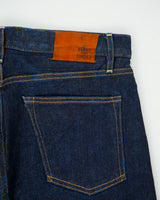 Flint &amp; Tinder Mid Rise Red Selvedge Indigo Denim Made In USA Straight Fit Jeans - W34 L32