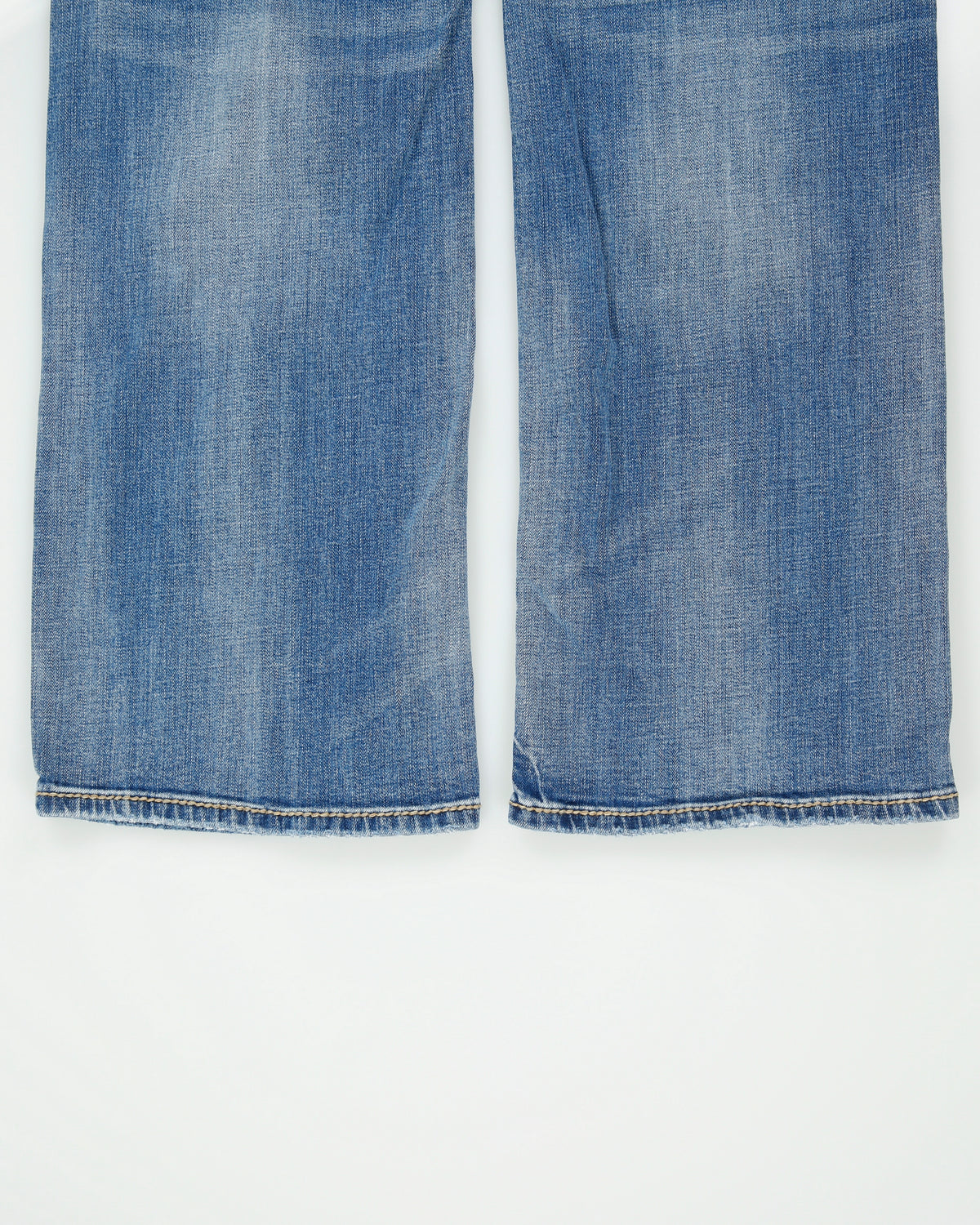 Vintage Silver Jeans 'Zac' Low Rise Contrast Stitch Denim Loose Fit Straight Leg Jeans - W36 L36