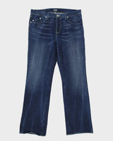 Vintage Y2K 00s Rock &amp; Republic Mid Rise Stud Embroidered Bootcut Henlee Jeans - W38 L34