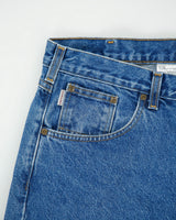 Vintage Carhartt B17 Darkstone Denim Mid Rise Heavy-Duty Relaxed Fit Tapered Jeans - W38 L28