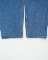 Vintage Carhartt B17 Darkstone Denim Mid Rise Heavy-Duty Relaxed Fit Tapered Jeans - W38 L28