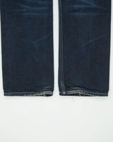 Vintage Y2K Diesel Safado Low Rise Distressed Indigo Denim Slim Straight Leg Jeans - W33 L31