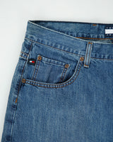 Vintage Y2K 00s Tommy Hilfiger High Rise Denim 'Freedom Fit' Loose Straight Leg Jeans - W36 L30