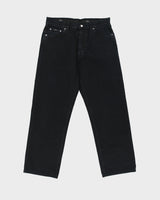 Vintage 1990s Hugo Boss 'Alabama' Mid Rise Denim Relaxed Fit Straight Leg Jeans - W34 L31