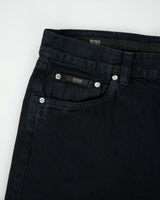 Vintage 1990s Hugo Boss 'Alabama' Mid Rise Denim Relaxed Fit Straight Leg Jeans - W34 L31