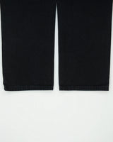 Vintage 1990s Hugo Boss 'Alabama' Mid Rise Denim Relaxed Fit Straight Leg Jeans - W34 L31