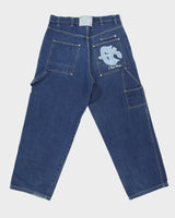 Vintage 1990s Exco 'Phat Dawg' Baggy Fit Ultra Wide Leg Denim Carpenter Jeans - W34 L32