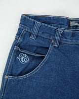 Vintage 1990s Exco 'Phat Dawg' Baggy Fit Ultra Wide Leg Denim Carpenter Jeans - W34 L32