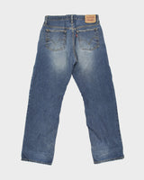 Vintage '03 Y2K Levi's Batwing Mid Rise Relaxed Straight Leg Denim Jeans - W32 L31