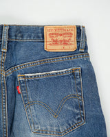 Vintage '03 Y2K Levi's Batwing Mid Rise Relaxed Straight Leg Denim Jeans - W32 L31