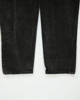 Vintage 1999 Levi's 550 Made In Canada Mid Rise Relaxed Fit Tapered Leg Denim Jeans - W32 L31