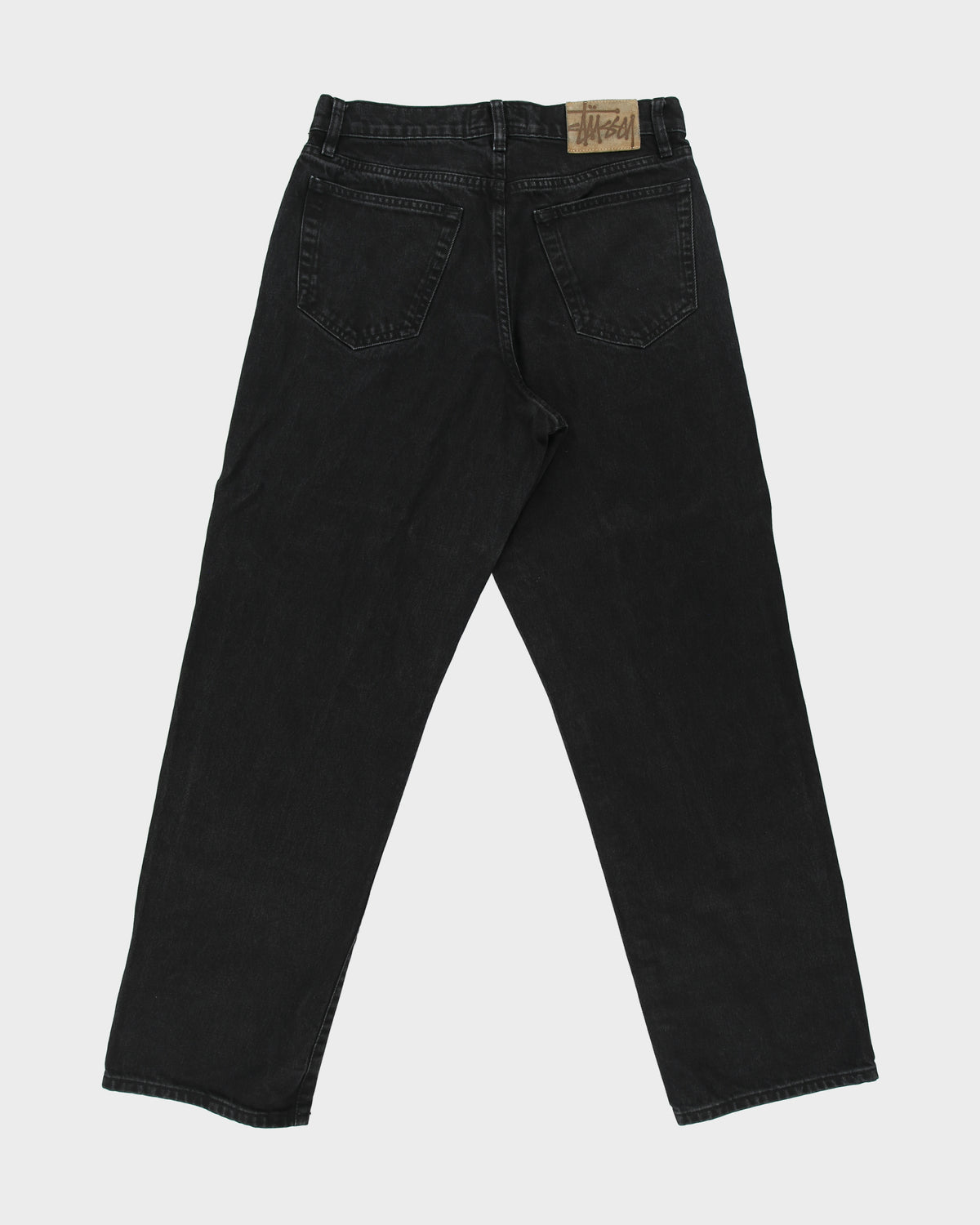 FA24 Stussy ''Big Ol'' 14.5oz Denim Mid Rise Loose Fit Straight Leg Jeans - W29 L32