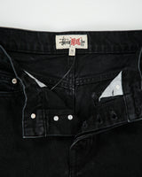 FA24 Stussy ''Big Ol'' 14.5oz Denim Mid Rise Loose Fit Straight Leg Jeans - W29 L32