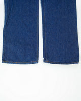 DS Vintage 1980 Levi's 505 Made In Canada Mid Rise Raw Indigo Denim Relaxed Wide Leg Jeans - W36 L30