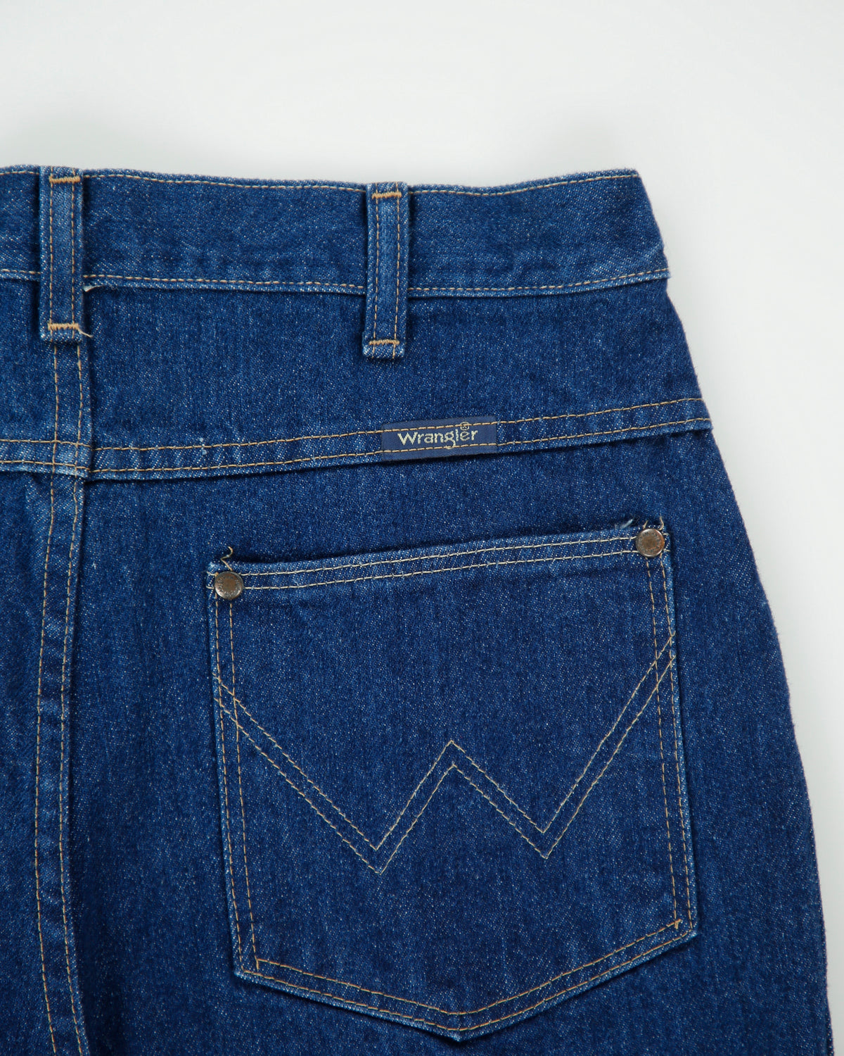 DS Vintage 1980s Wrangler Blue Bell Made In Canada High Rise Relaxed Fit Denim Jeans - W32 L34