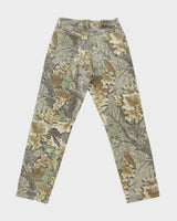 Vintage 1997 Wrangler Rugged Wear Mid Rise Advantage Realtree Camo Denim Made In USA Straight Leg Jeans - W32 L33