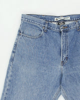 Vintage Harley Davidson Mid Rise Relaxed Straight Leg Denim Biker Jeans - W38 L34