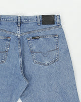 Vintage Harley Davidson Mid Rise Relaxed Straight Leg Denim Biker Jeans - W38 L34