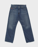 Vintage Y2K 00s Guess Mid Rise Relaxed Straight Leg Denim Jeans - W34 L32