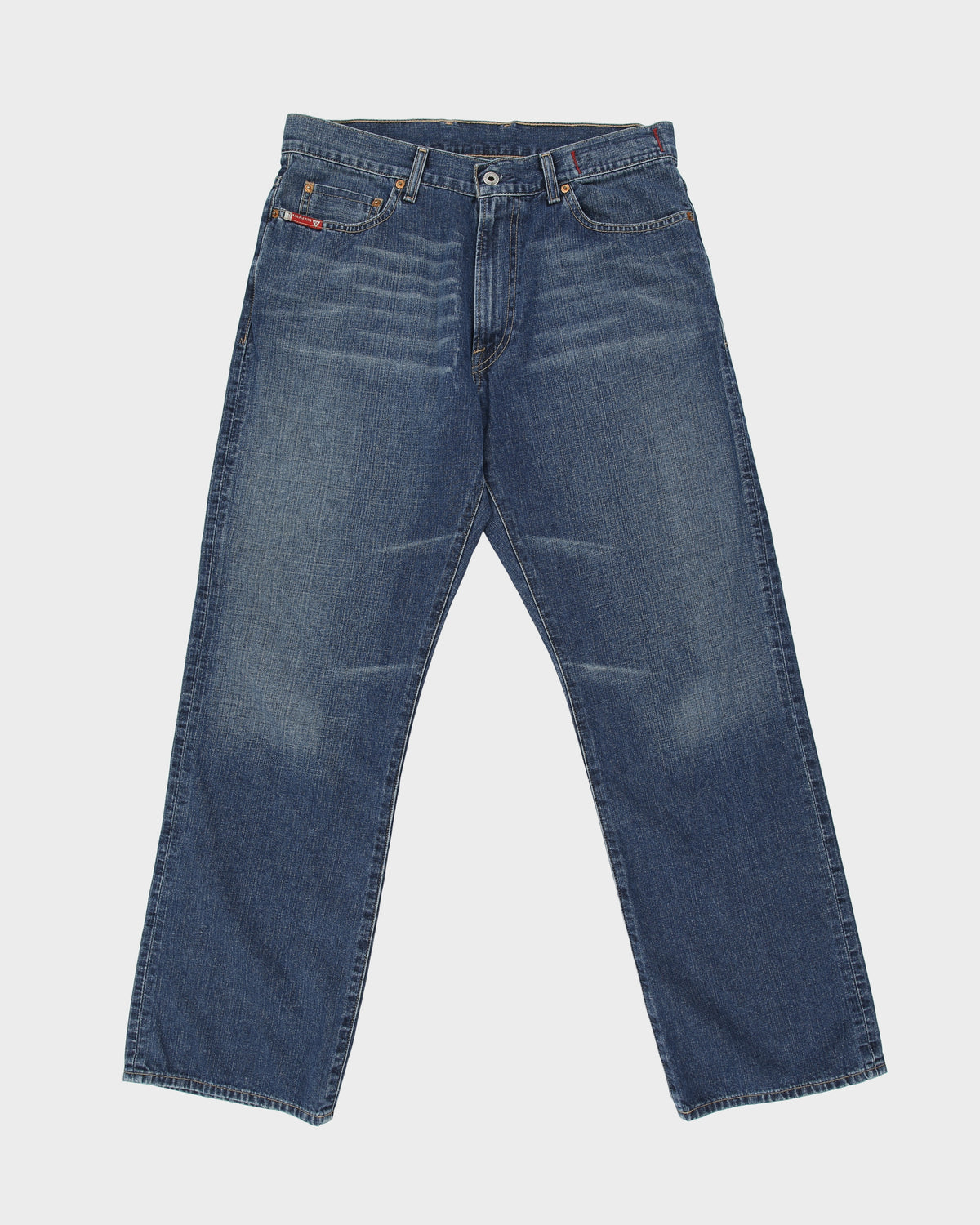 Vintage Y2K 00s Guess Mid Rise Relaxed Straight Leg Denim Jeans - W34 L32