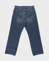 Vintage Y2K 00s Guess Mid Rise Relaxed Straight Leg Denim Jeans - W34 L32