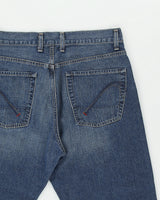 Vintage Y2K 00s Guess Mid Rise Relaxed Straight Leg Denim Jeans - W34 L32