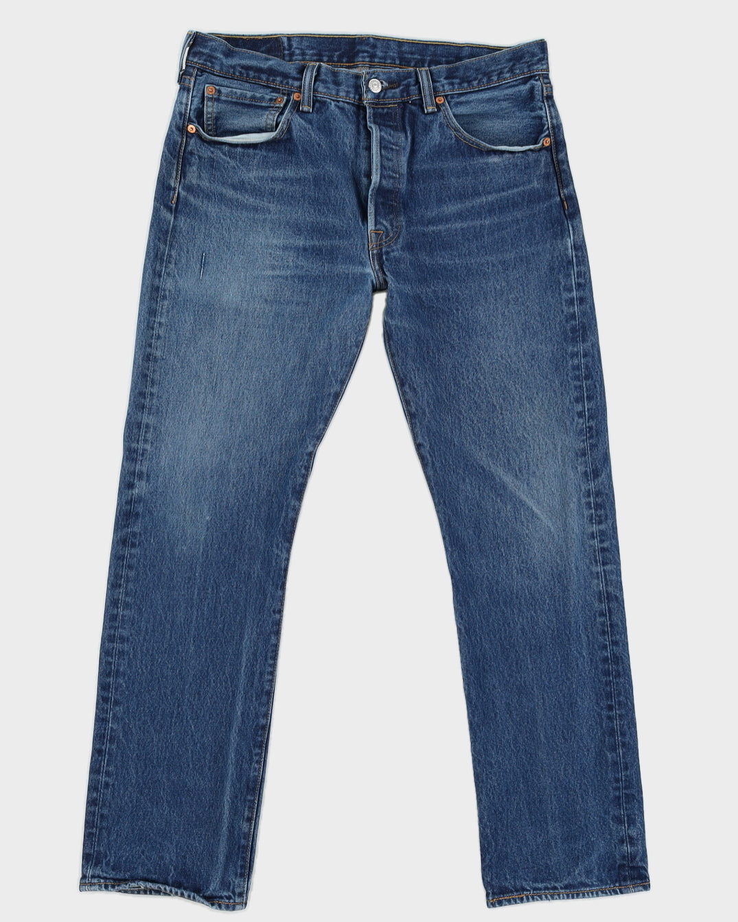 Levi's 501 Blue Medium Washed Jeans - W34 L30