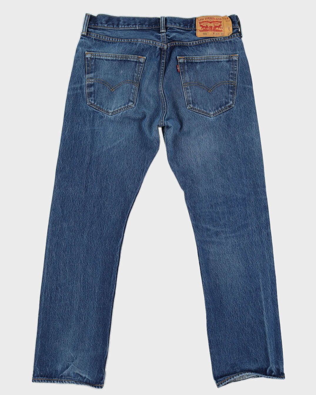 Levi's 501 Blue Medium Washed Jeans - W34 L30