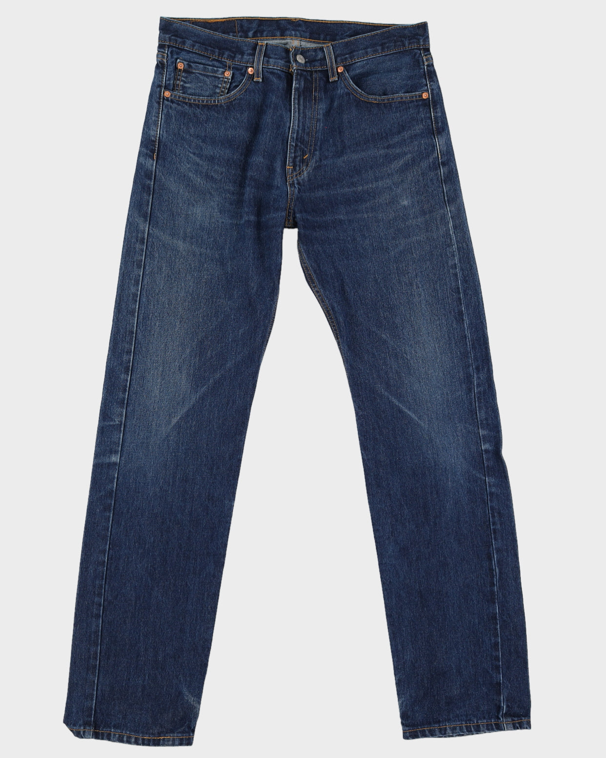 Levi's 505 Dark Wash Denim Jeans - W33 L34
